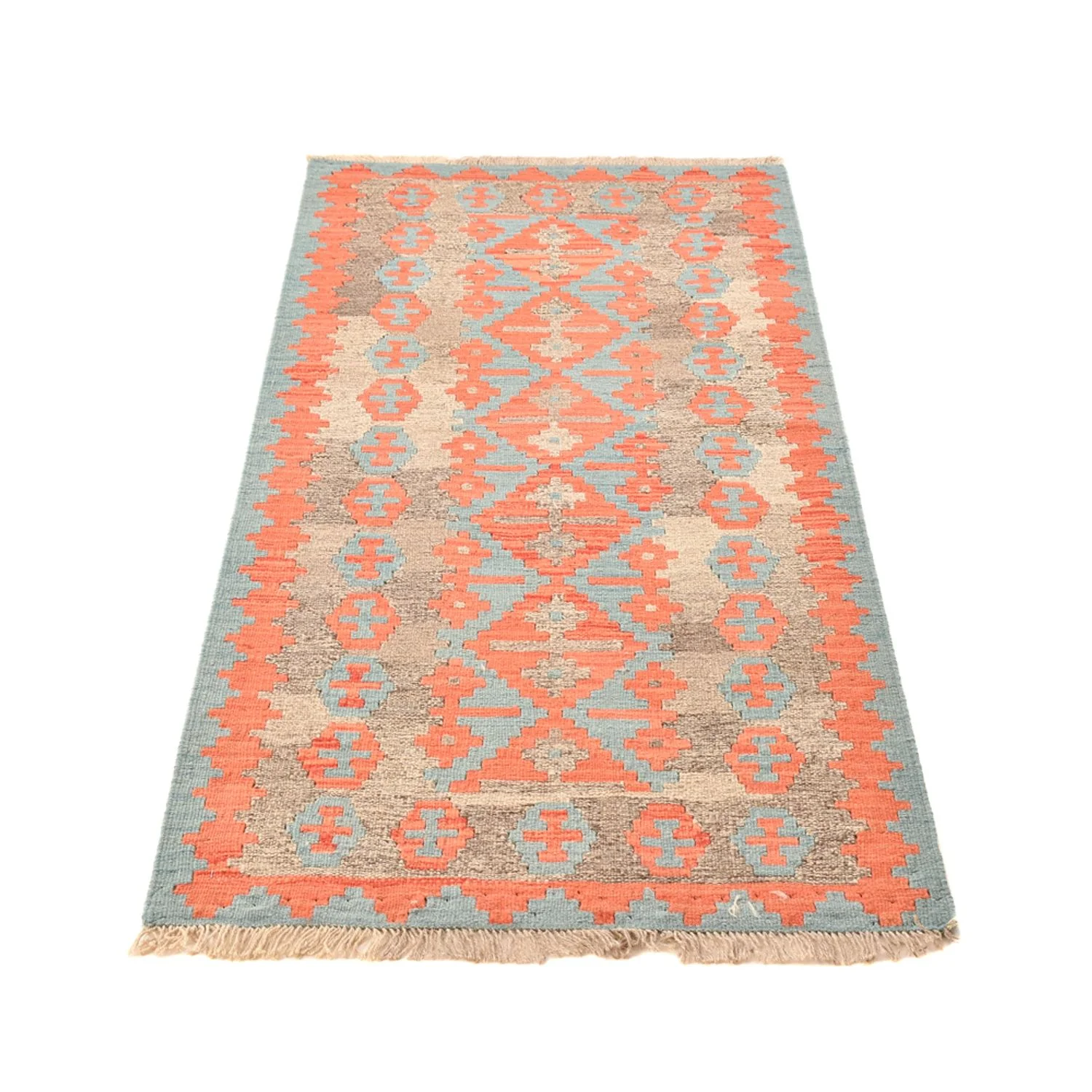 Läufer Kelim - Oriental - 196 x 84 cm - mehrfarbig - Image 5