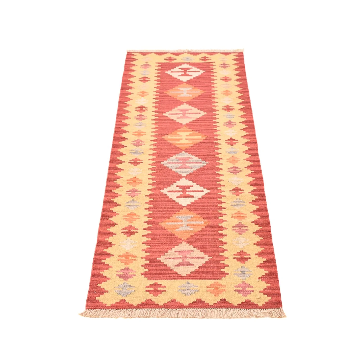 LĂ€ufer Kelim - Oriental - 197 x 60 cm - mehrfarbig - Image 5