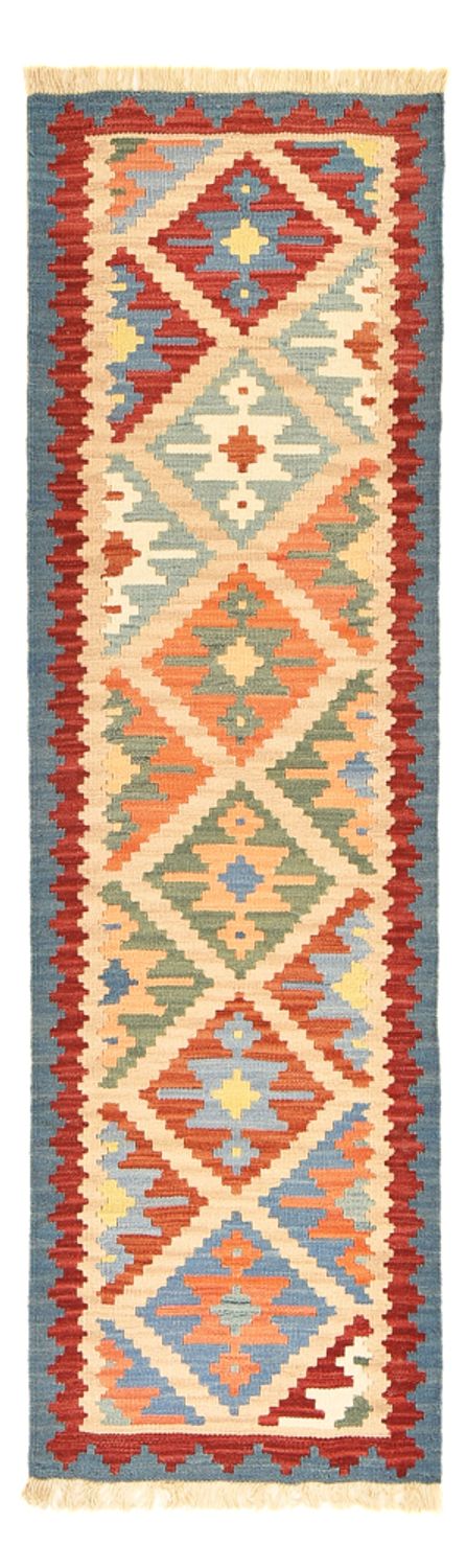 Läufer Kelim - Oriental - 200 x 63 cm - mehrfarbig