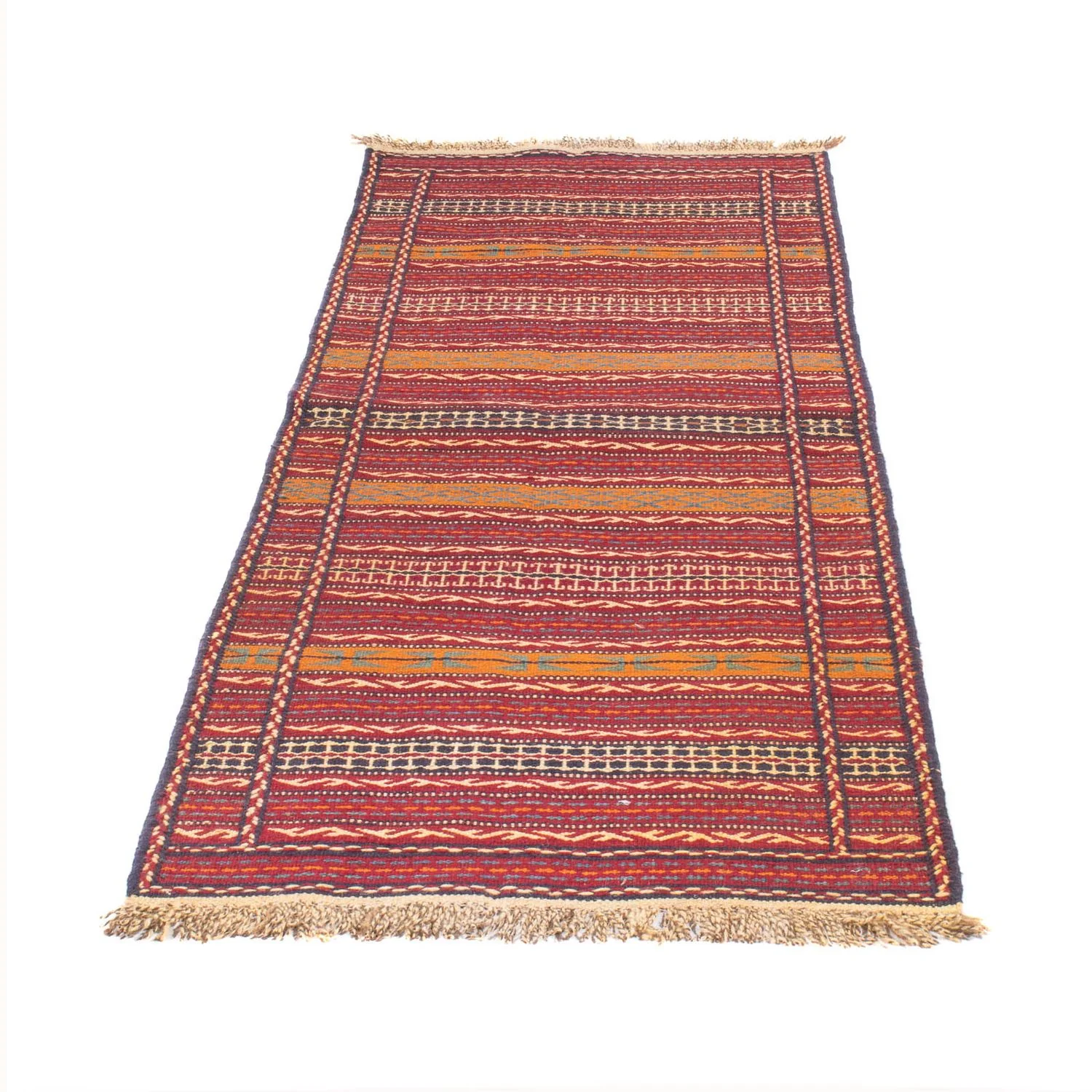 LĂ€ufer Kelim - Oriental - 200 x 70 cm - mehrfarbig - Image 5