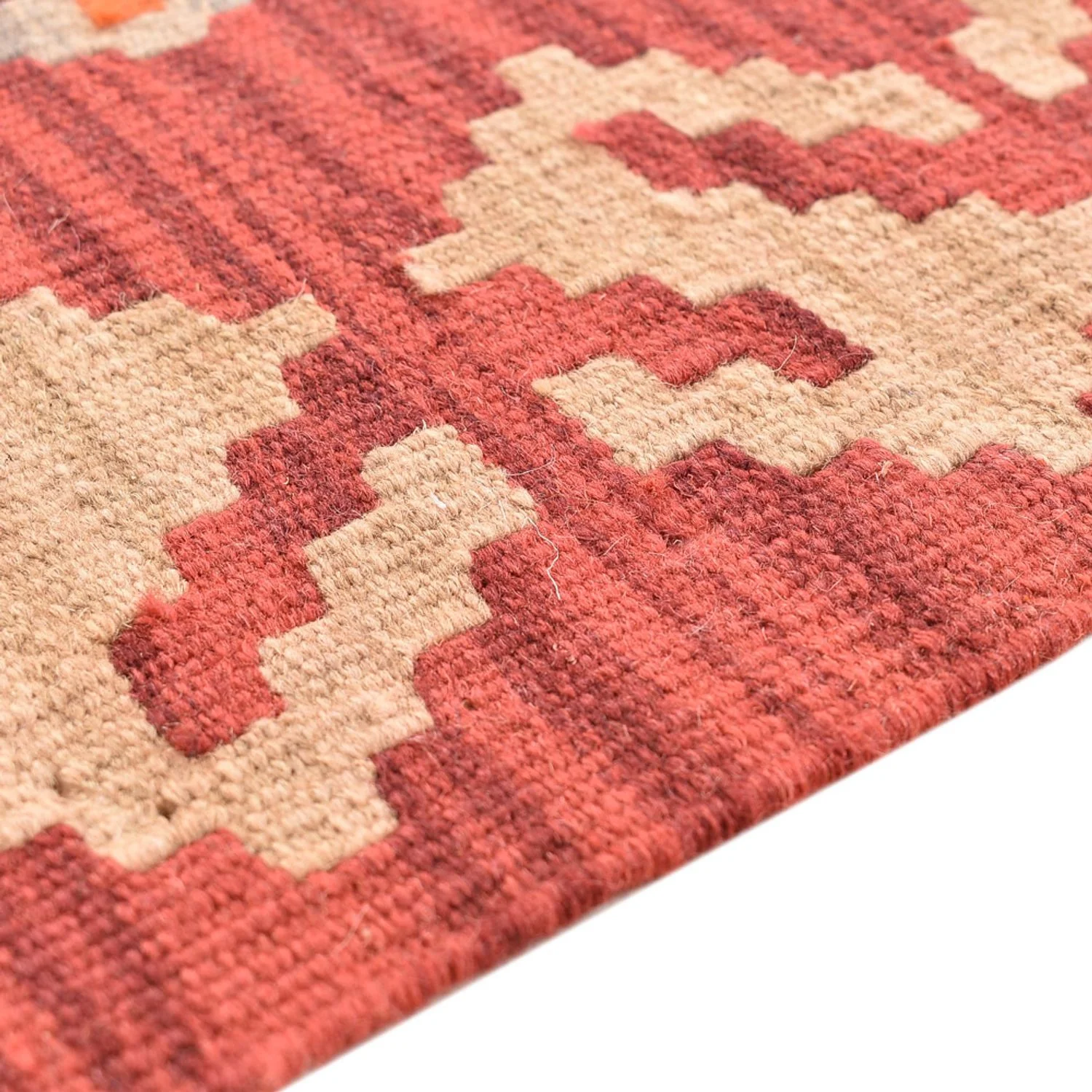 Kelim Fars Teppich 200x86cm - Image 3