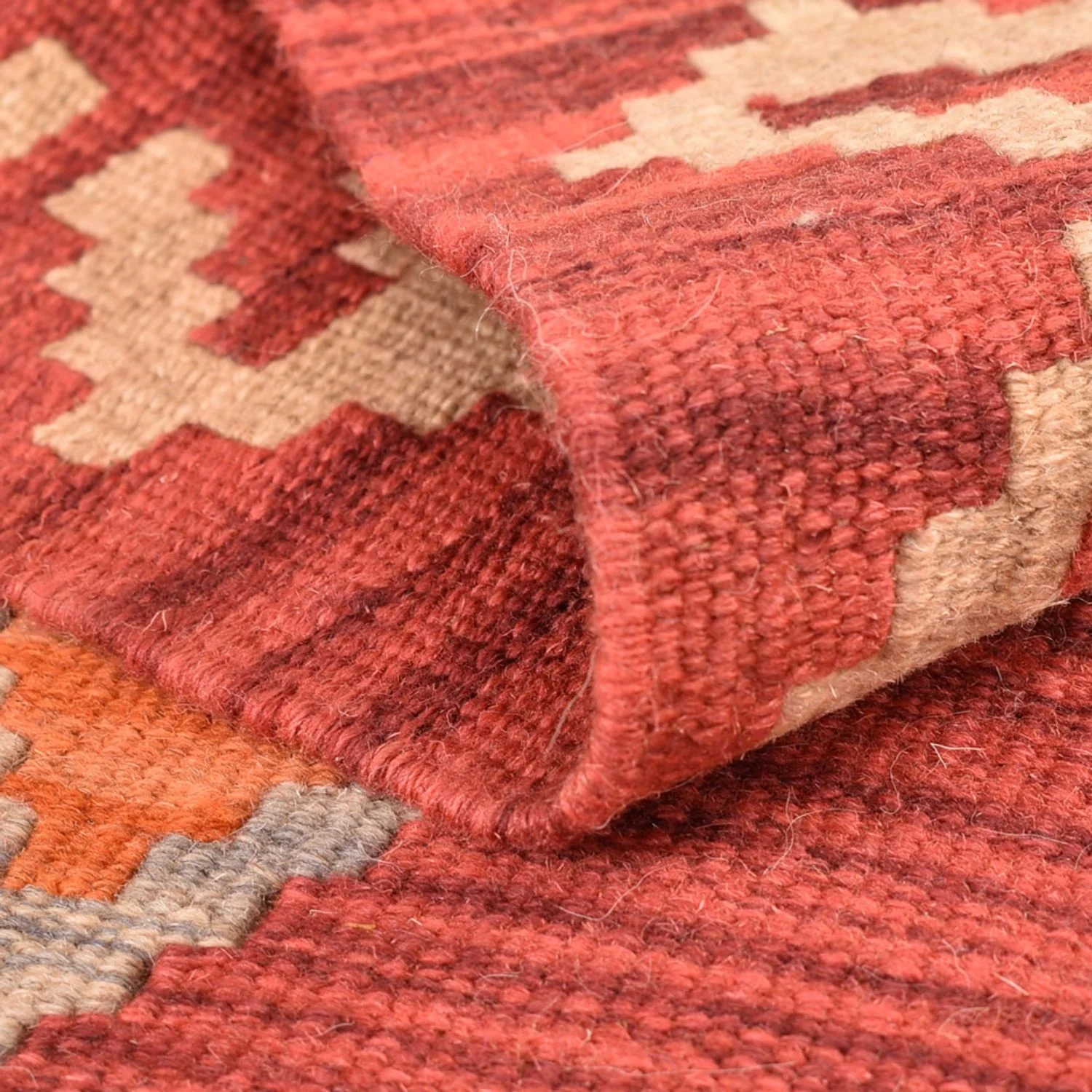 Kelim Fars Teppich 200x86cm - Image 4