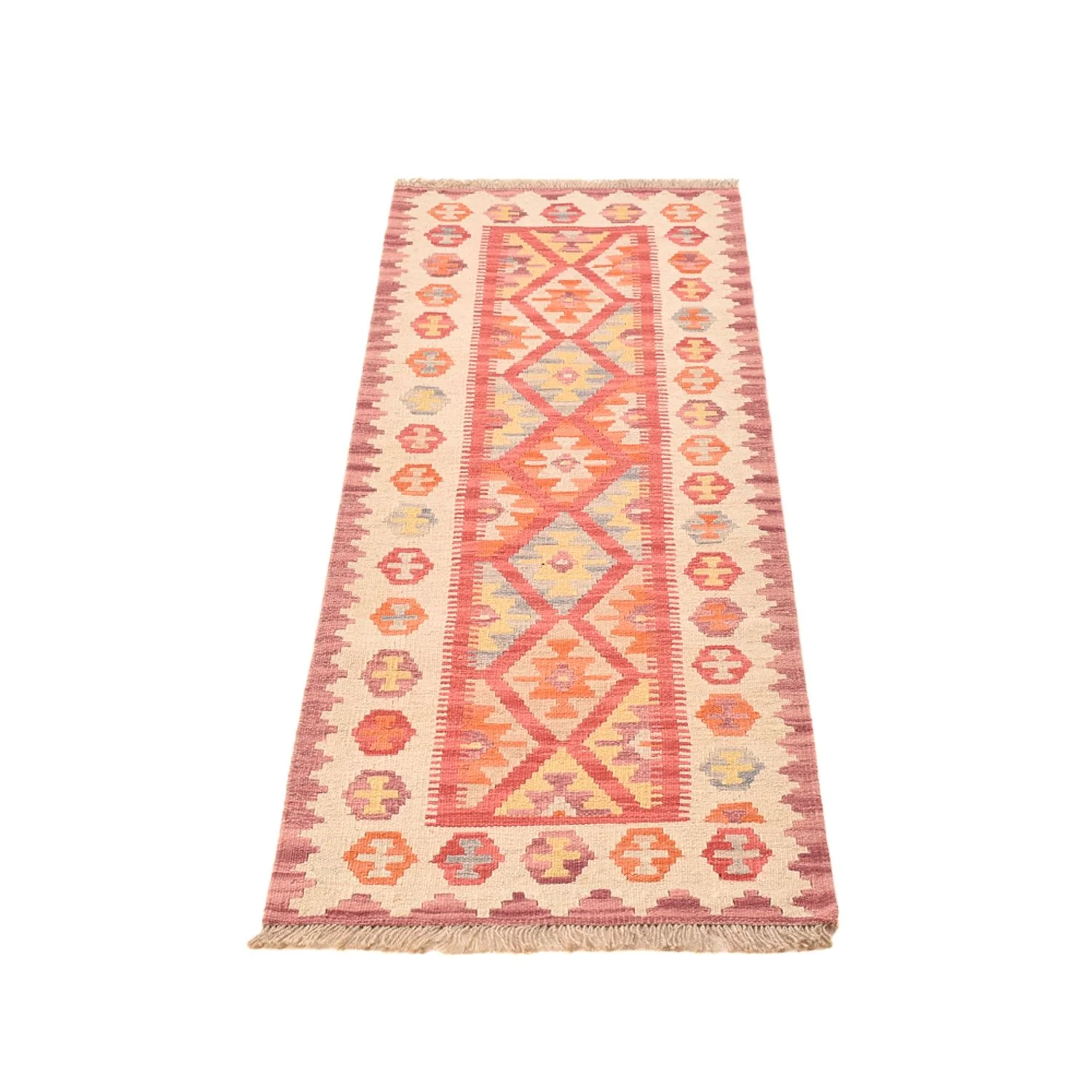 LĂ€ufer Kelim - Oriental - 201 x 60 cm - mehrfarbig - Image 5