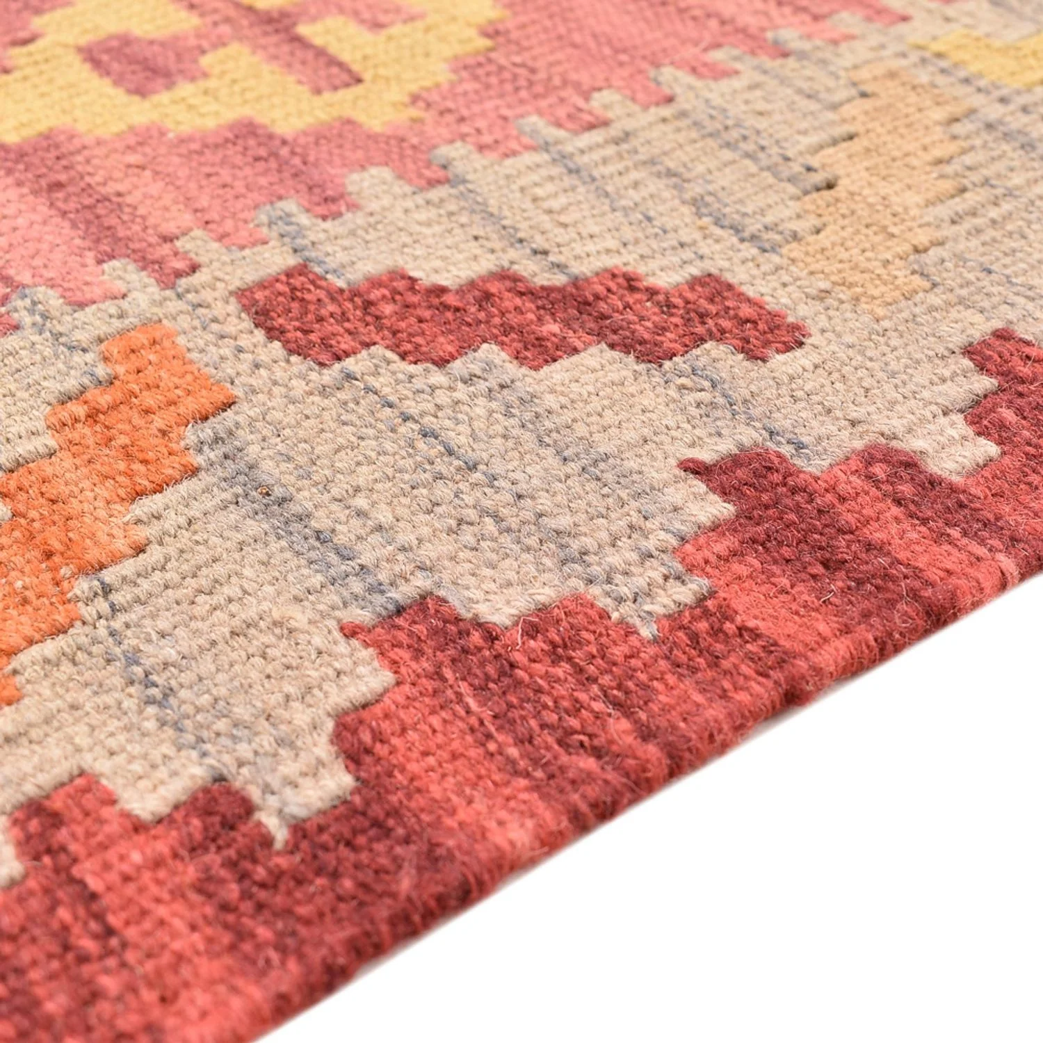 Kelim Fars Teppich 204x61cm - Image 3