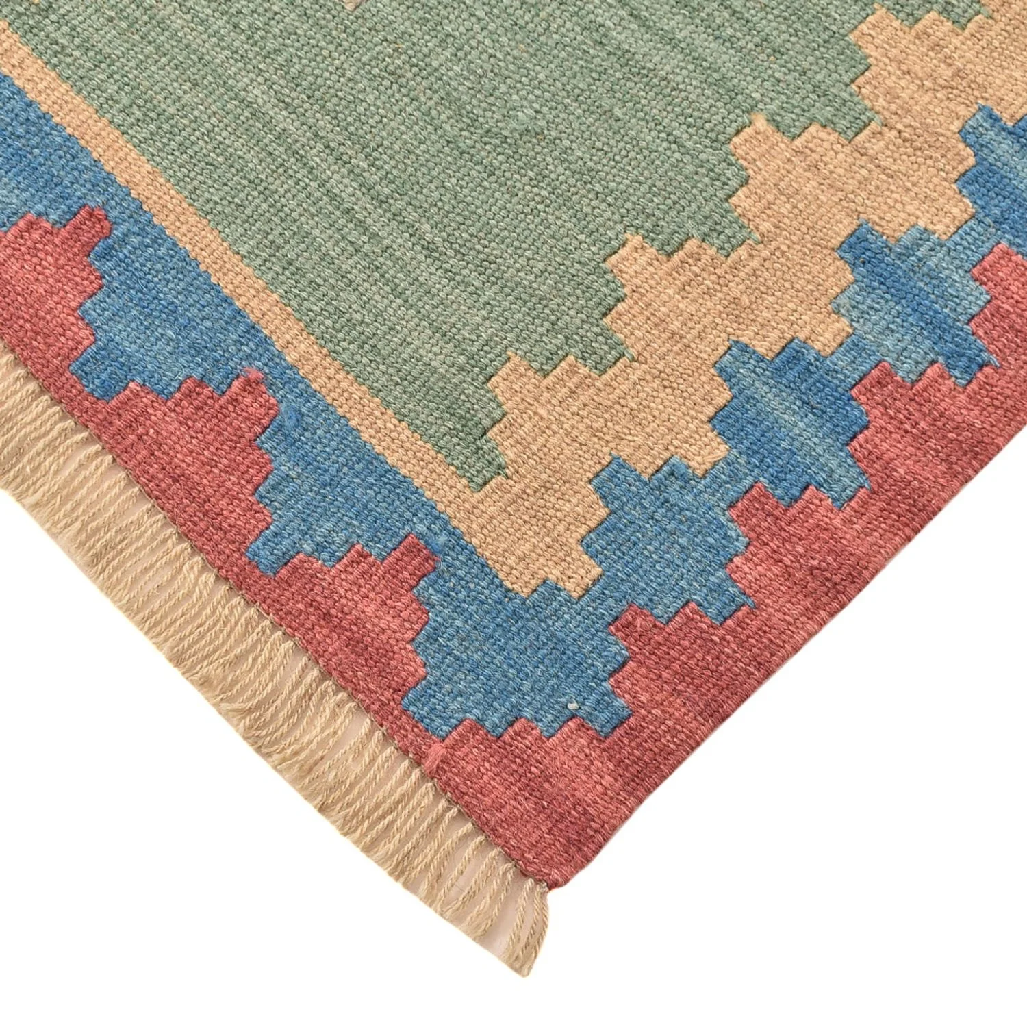 Kelim Fars Teppich 204x84cm - Image 2