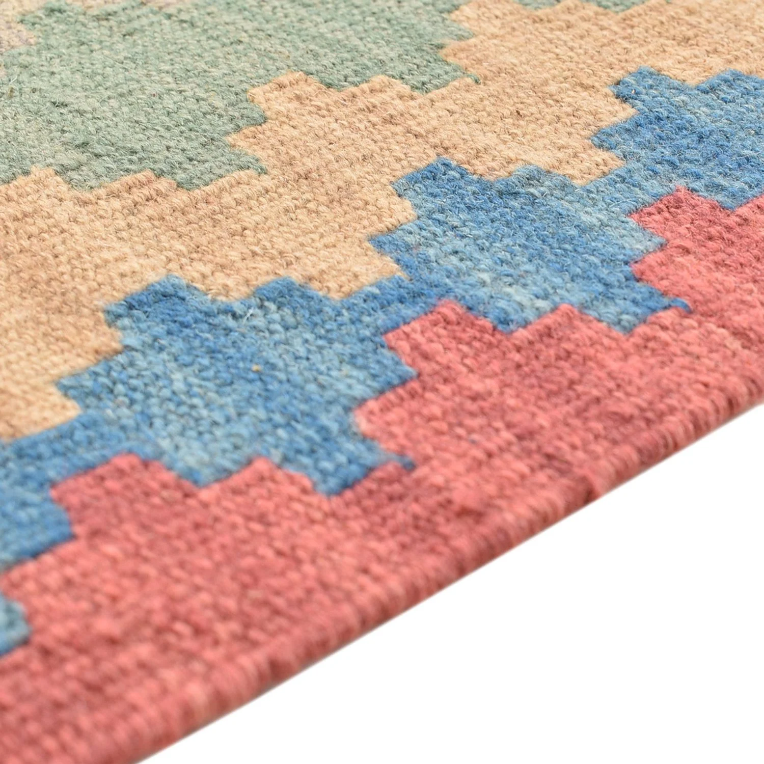 Kelim Fars Teppich 204x84cm - Image 3