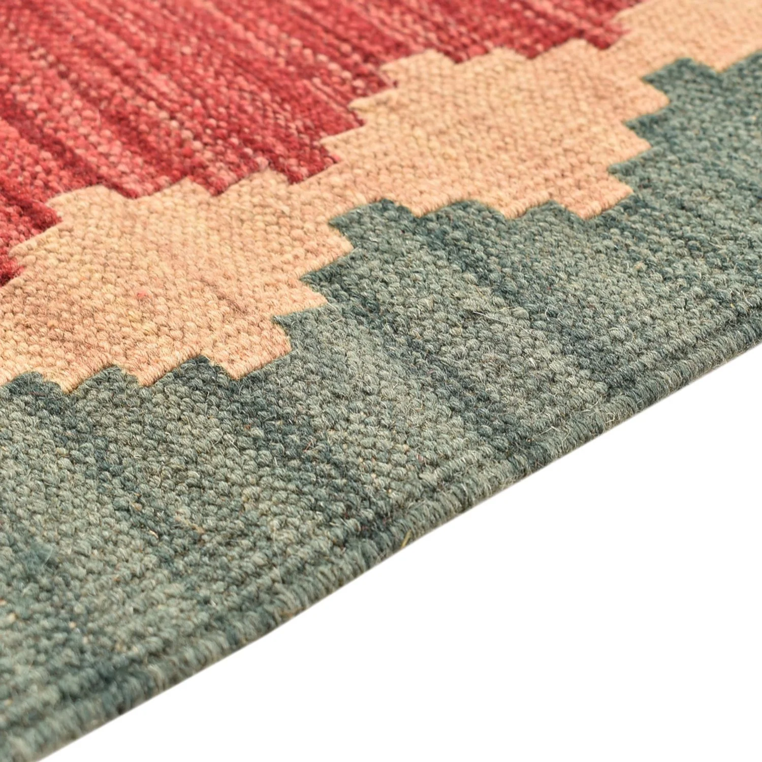 Kelim Fars Teppich 213x84cm - Image 3