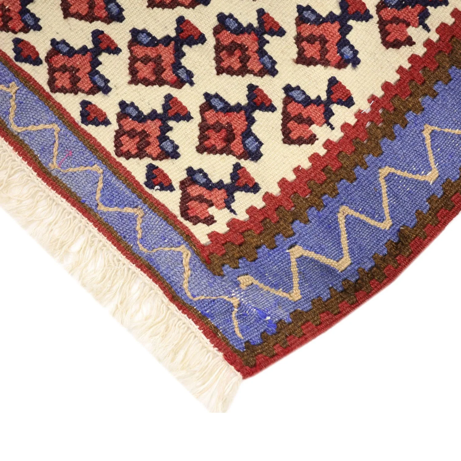 Kelim Fars Teppich 290x88cm - Image 4