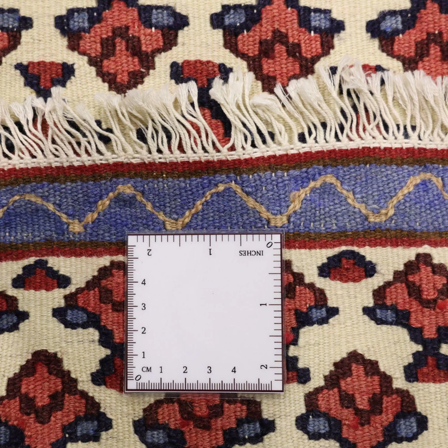 Kelim Fars Teppich 290x88cm - Image 6