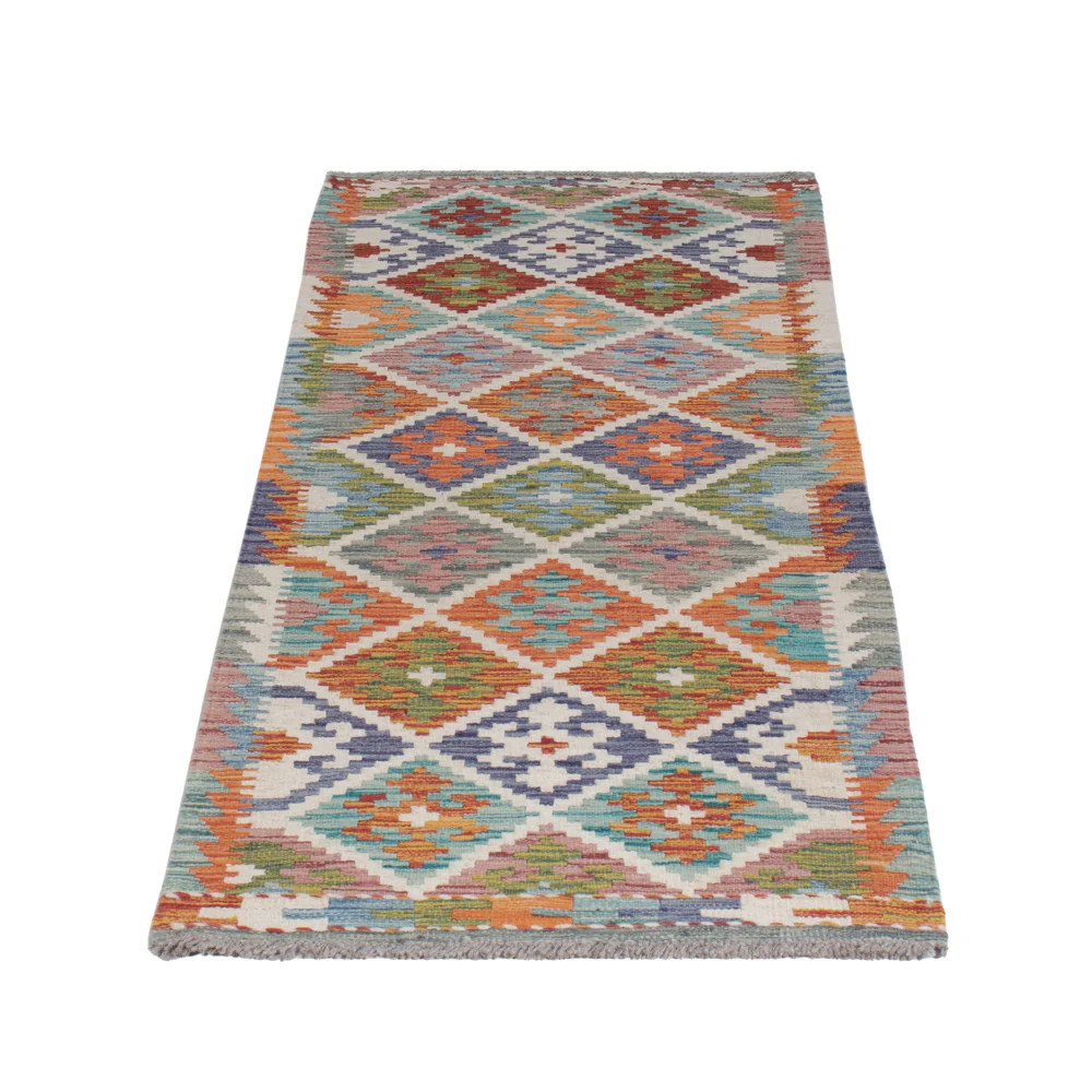 Kelim Maimene Teppich 188x64cm - Image 6