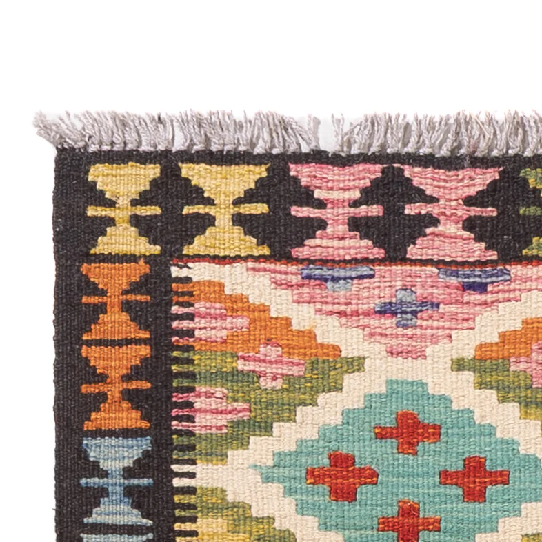 Kelim Maimene Teppich 197x63cm - Image 3