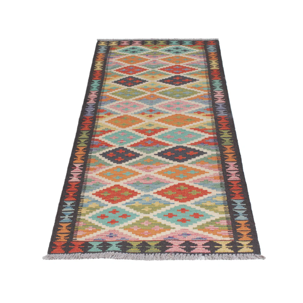 Kelim Maimene Teppich 197x63cm - Image 6