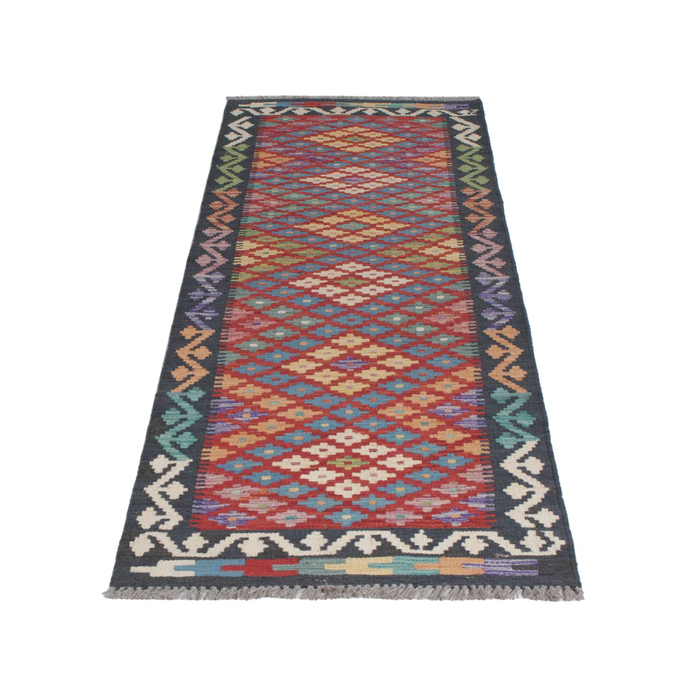 Kelim Maimene Teppich 200x60cm - Image 6