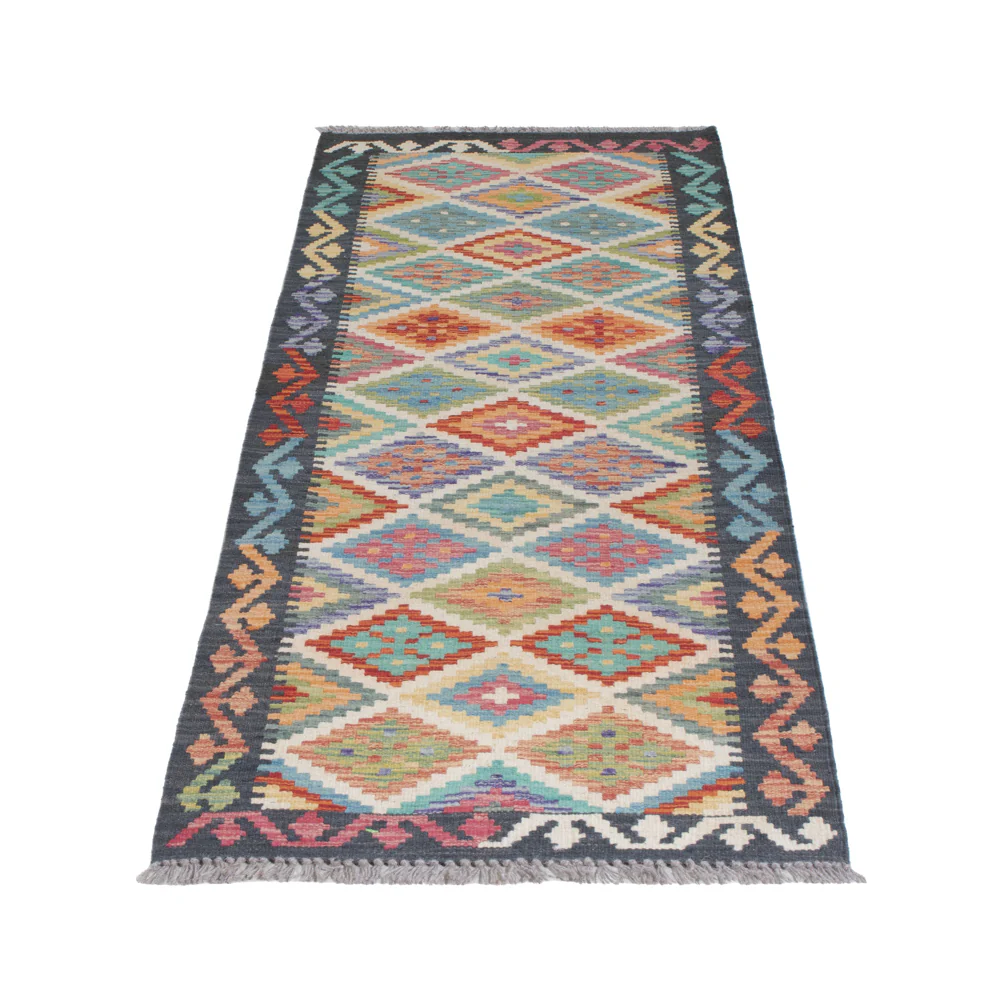 Kelim Maimene Teppich 200x61cm - Image 6