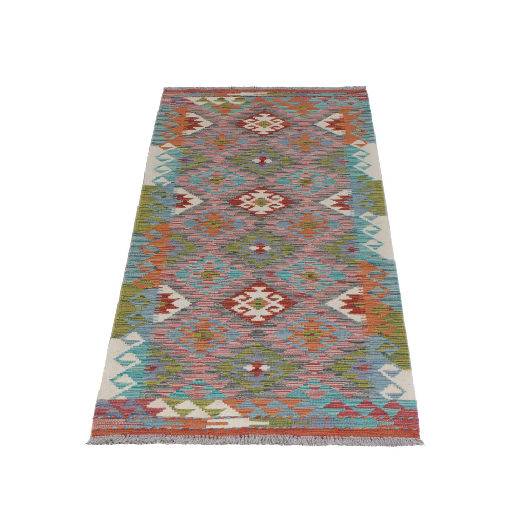 Kelim Maimene Teppich 200x62cm - Image 6