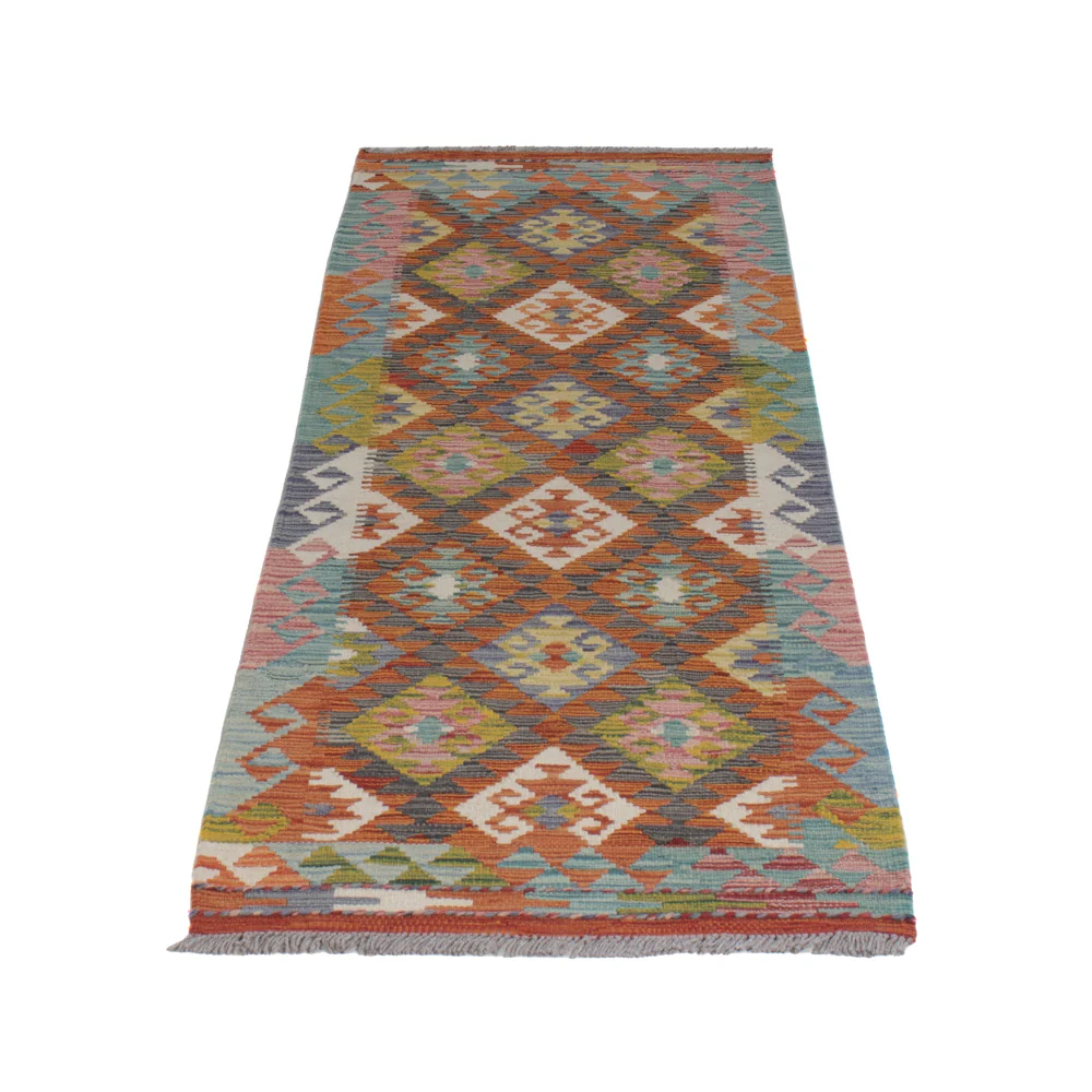 Kelim Maimene Teppich 202x60cm - Image 6