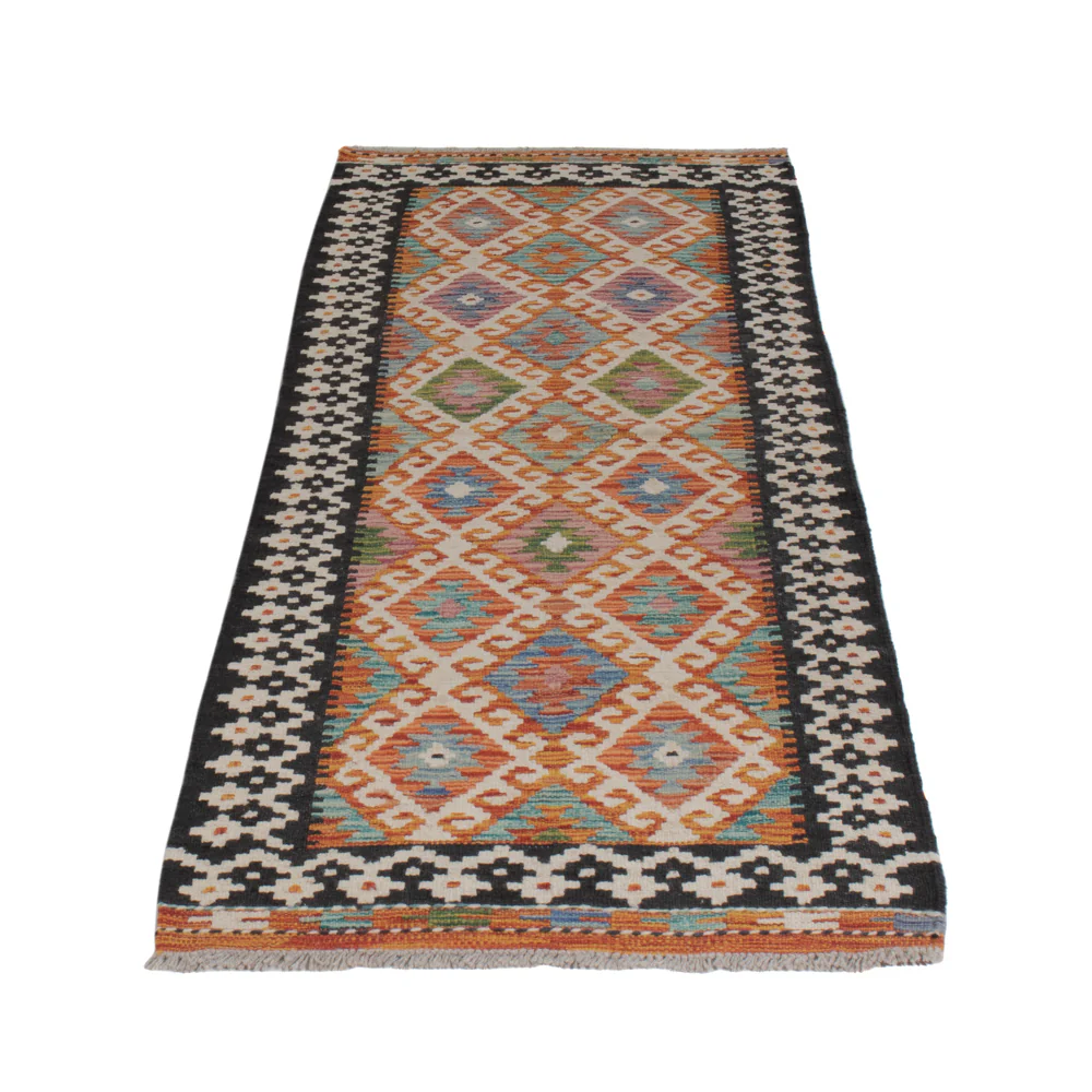 Kelim Maimene Teppich 203x68cm - Image 6