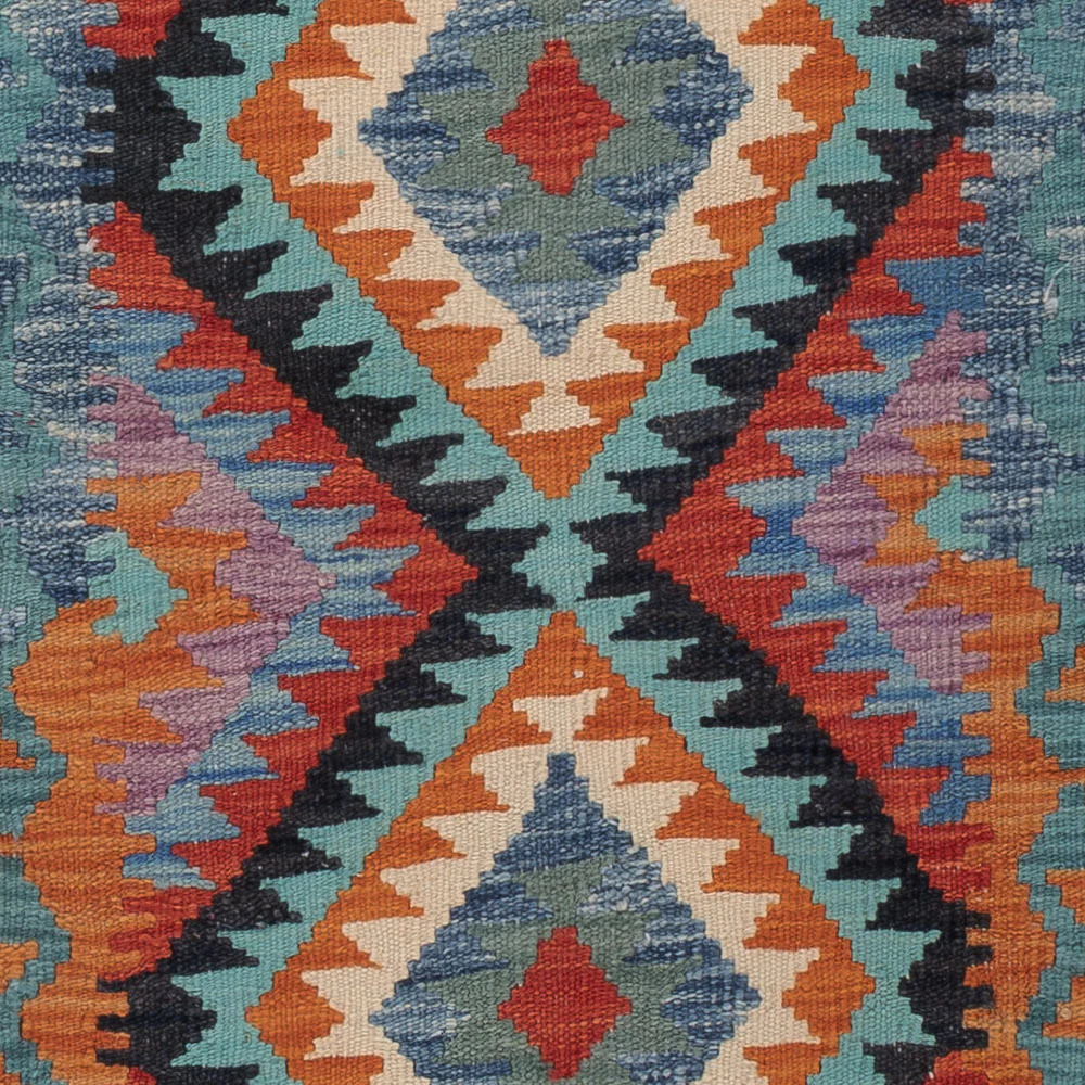 Kelim Maimene Teppich 203x73cm - Image 2
