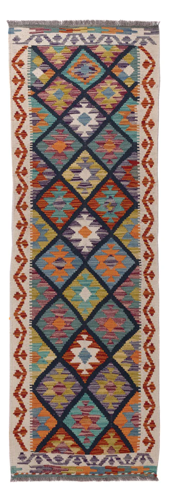 Kelim Maimene Teppich 210x66cm