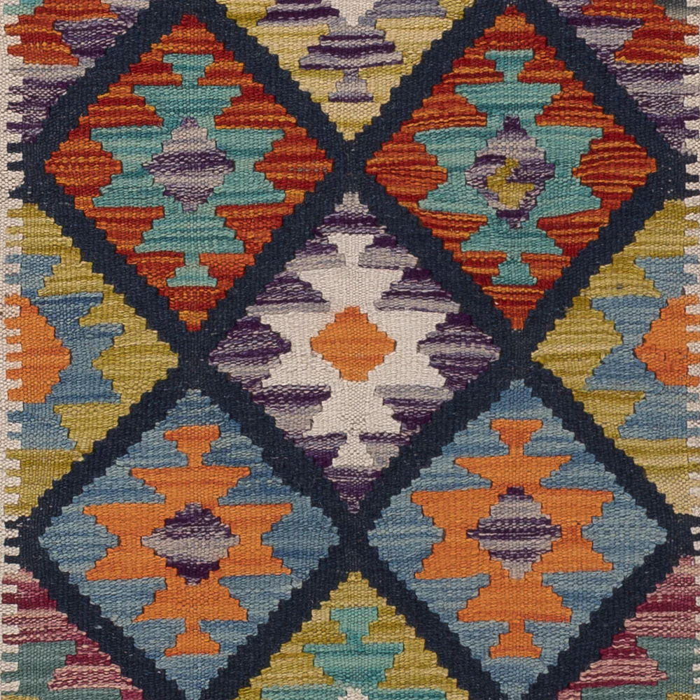 Kelim Maimene Teppich 210x66cm - Image 2