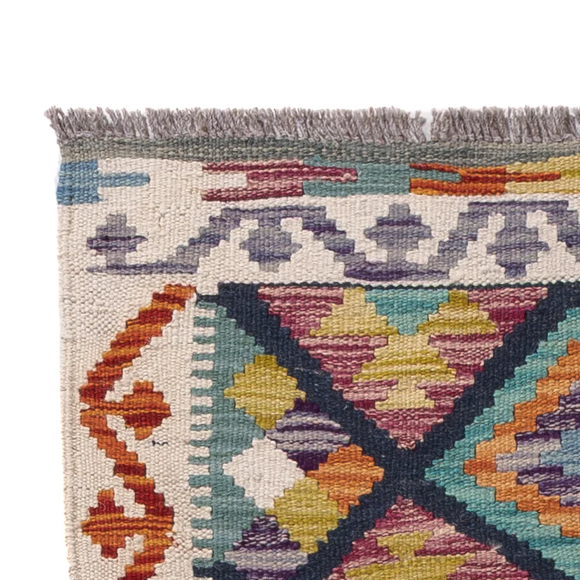 Kelim Maimene Teppich 210x66cm - Image 3
