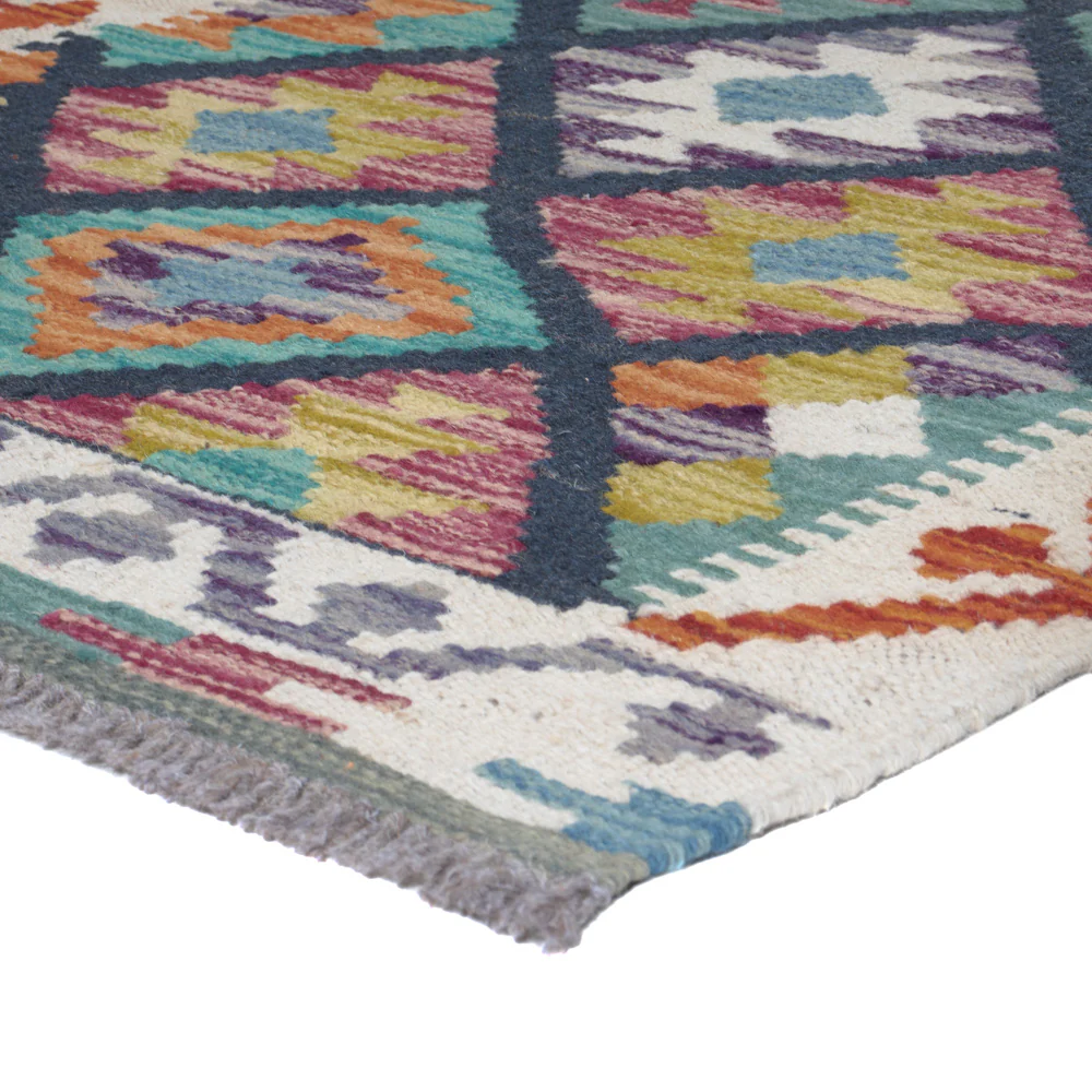 Kelim Maimene Teppich 210x66cm - Image 4