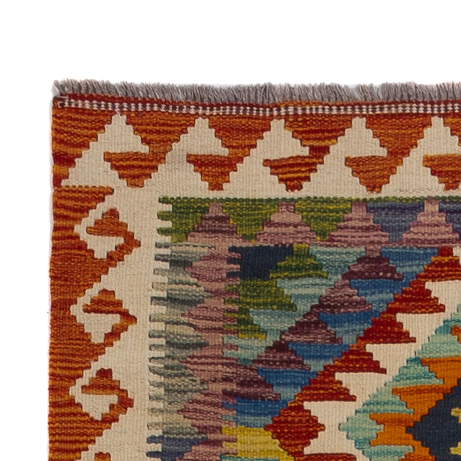 Kelim Maimene Teppich 233x87cm - Image 3