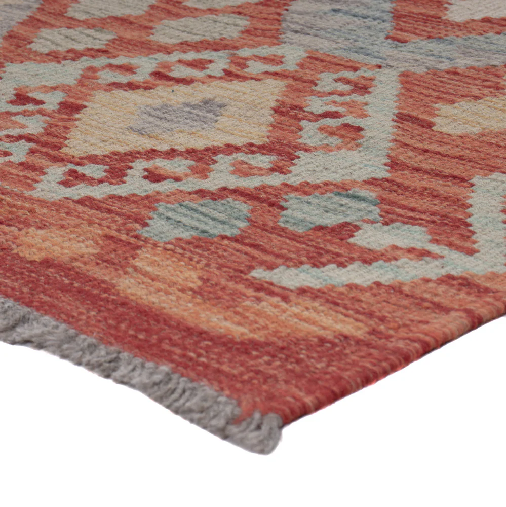 Kelim Maimene Teppich 246x84cm - Image 4