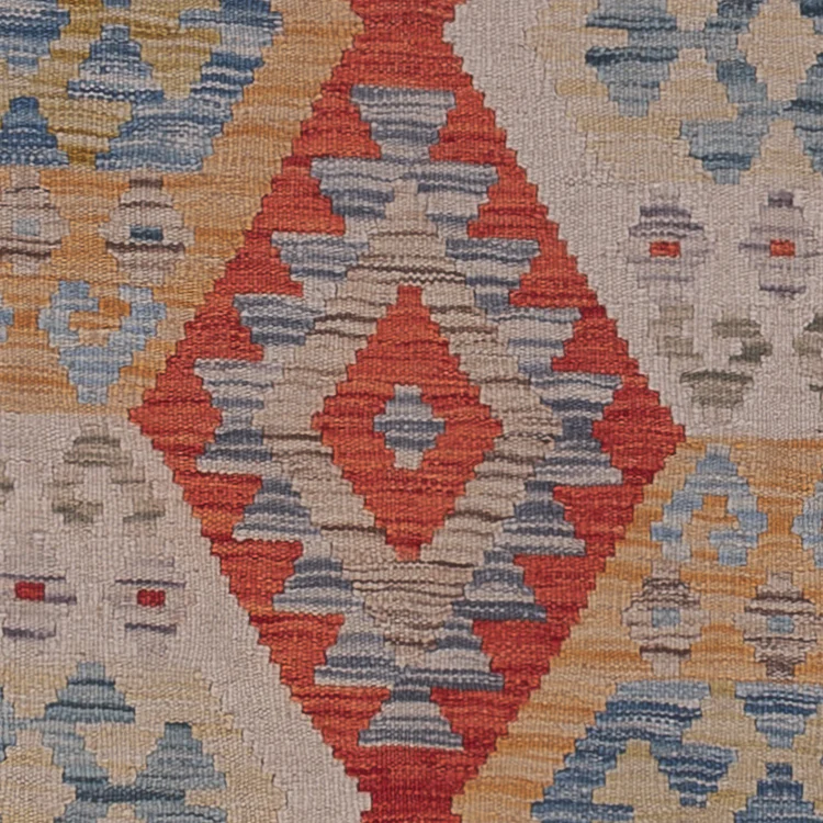 Kelim Maimene Teppich 256x87cm - Image 2