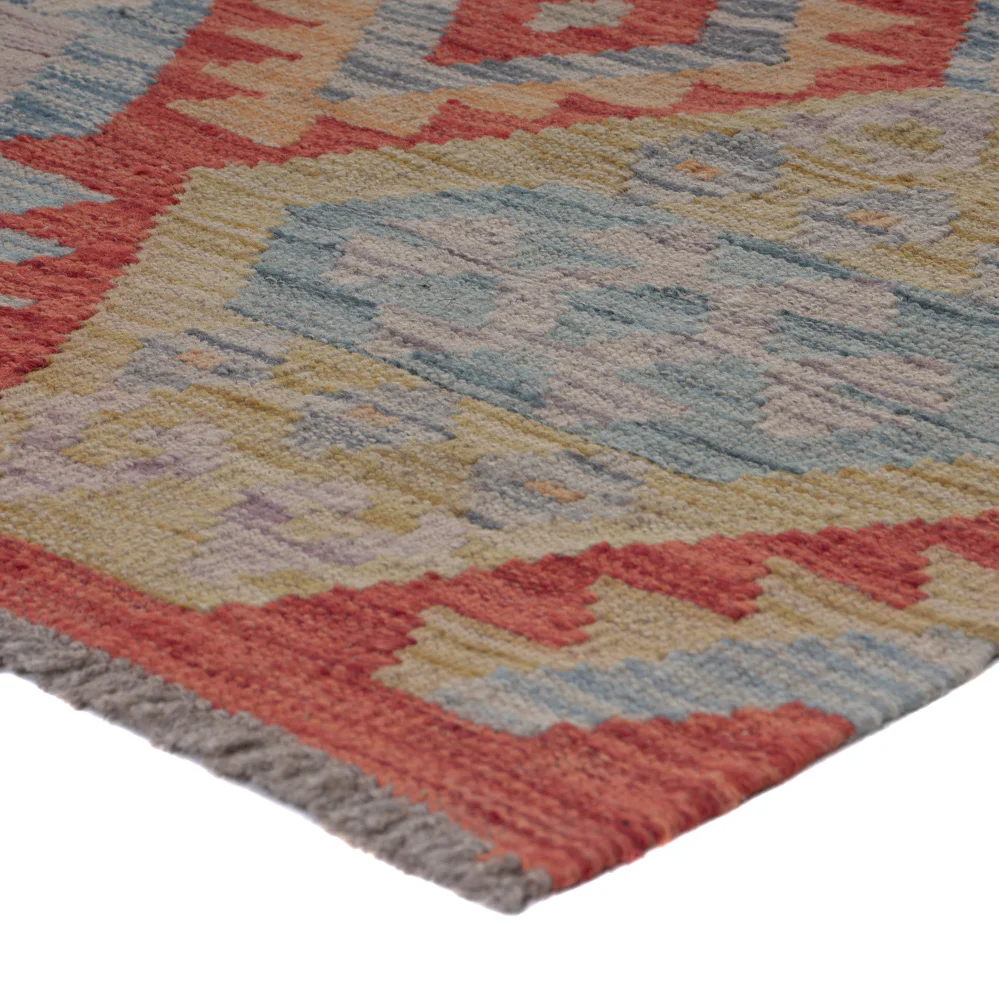 Kelim Maimene Teppich 256x87cm - Image 4