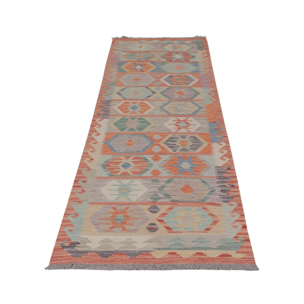 Kelim Maimene Teppich 283x76cm - Image 6