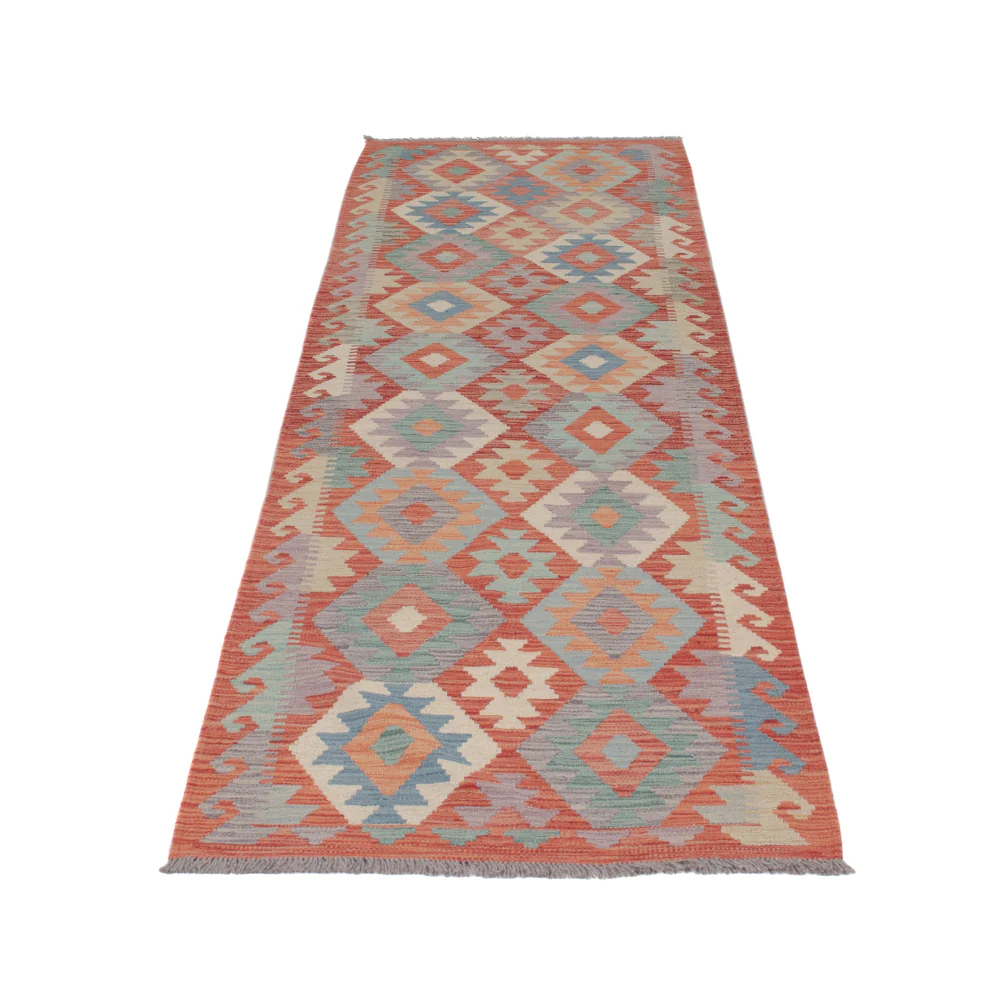 Kelim Maimene Teppich 299x83cm - Image 6