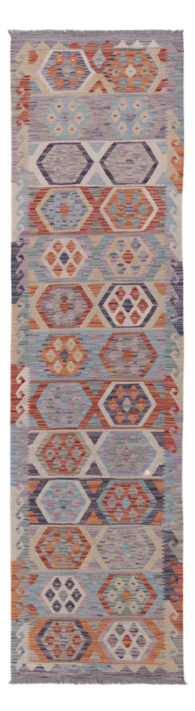 Kelim Maimene Teppich 302x79cm