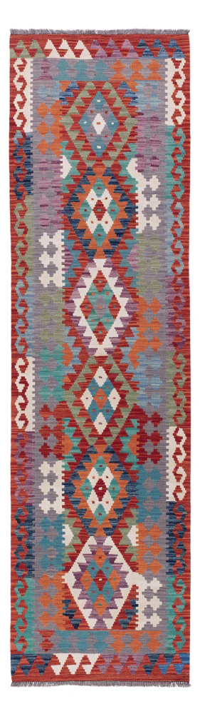 Kelim Maimene Teppich 302x82cm
