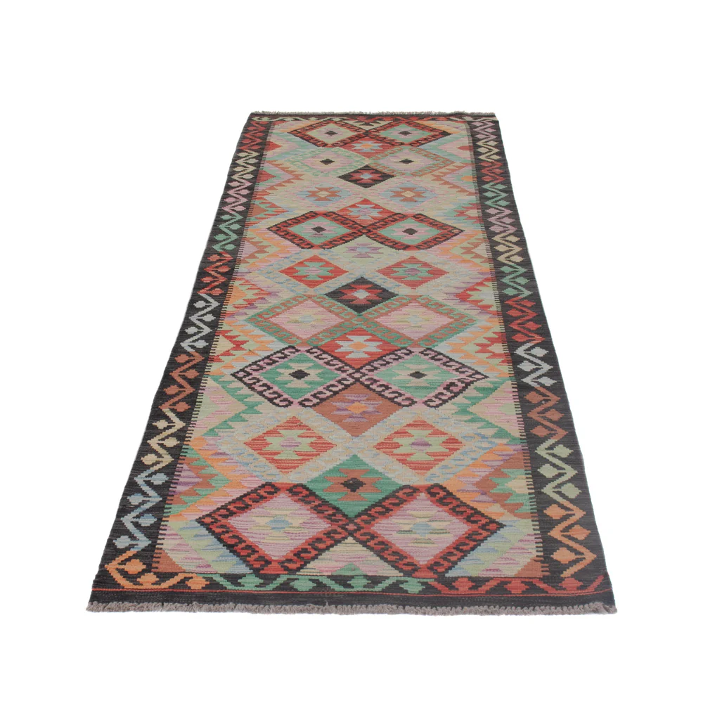 Kelim Maimene Teppich 305x87cm - Image 6