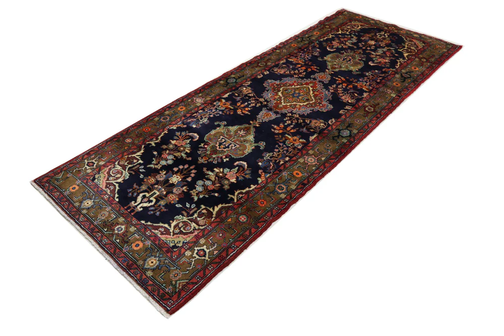 Läufer Perser - Classic - 324 x 122 cm - dunkelblau - Image 3