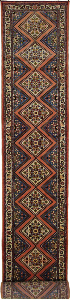 Läufer Perser - Classic - 482 x 68 cm - dunkelbeige