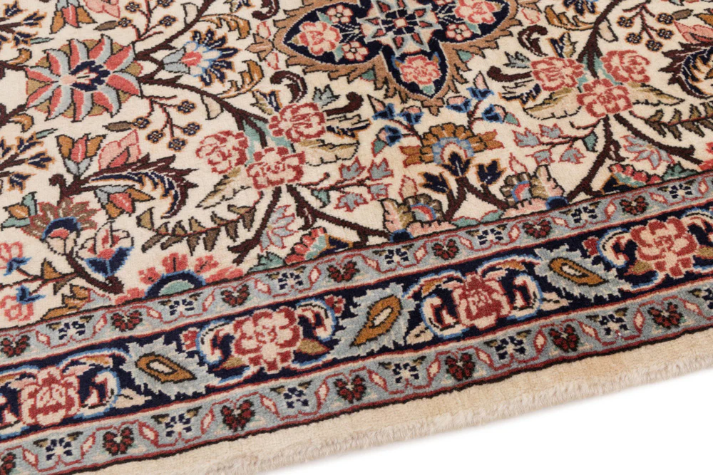 Läufer Perser - Ghom - 210 x 80 cm - creme - Image 5