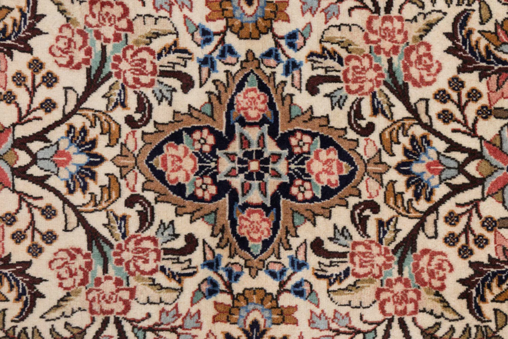 Läufer Perser - Ghom - 210 x 80 cm - creme - Image 7