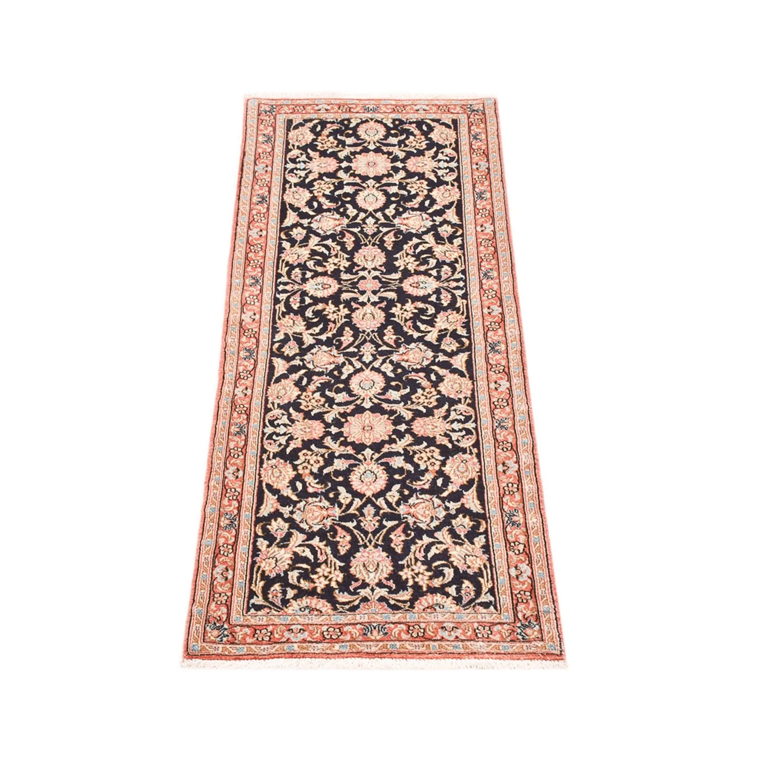 Läufer Perser - Ghom - Royal - 150 x 52 cm - dunkelblau - Image 5