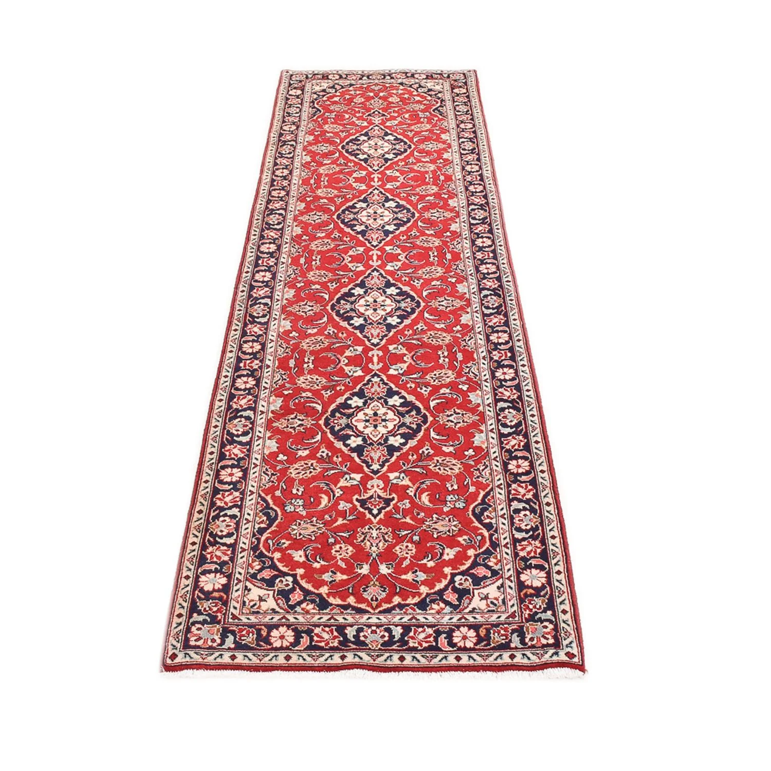 Läufer Perser - Keshan - 300 x 80 cm - rot - Image 5