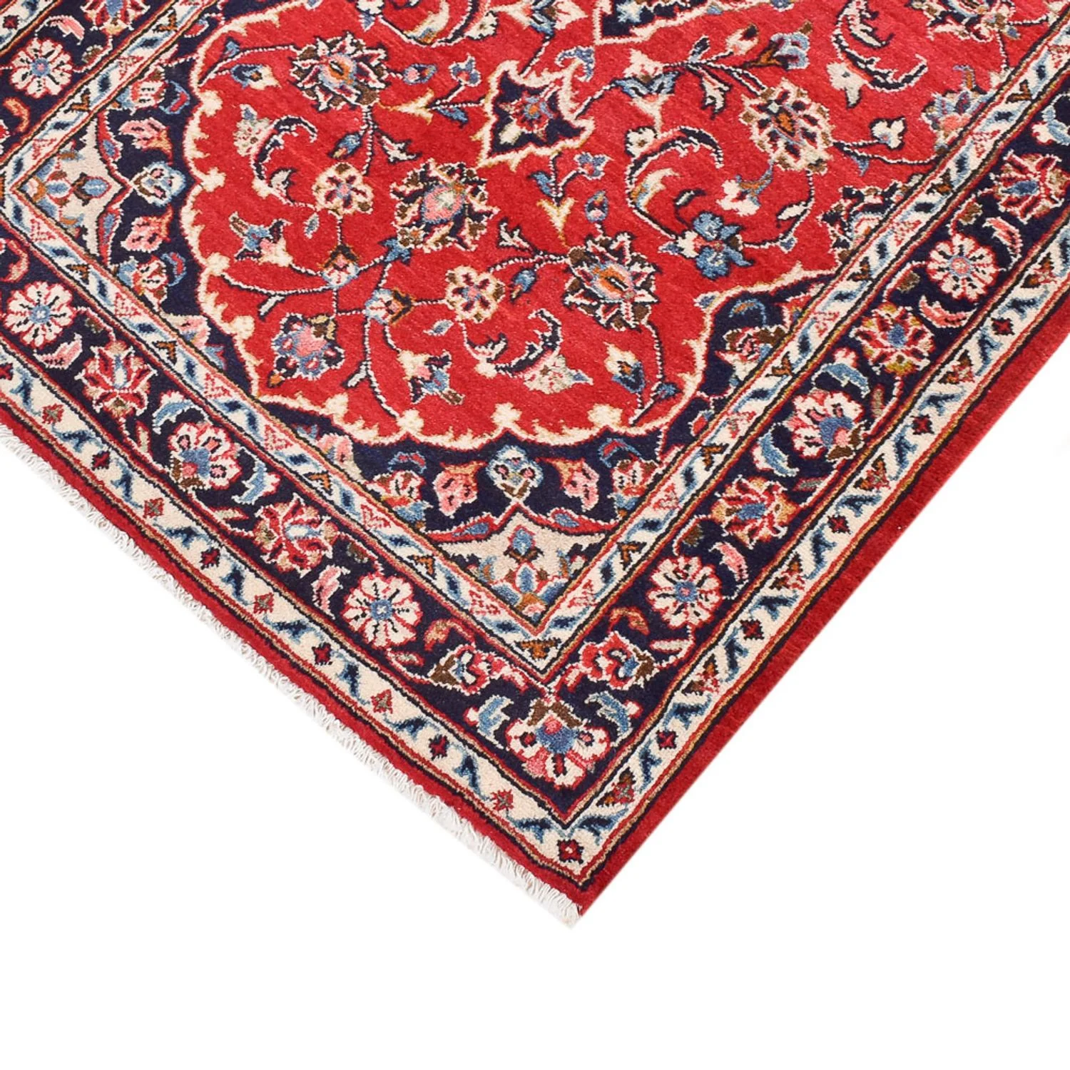 Läufer Perser - Keshan - 303 x 80 cm - rot - Image 2