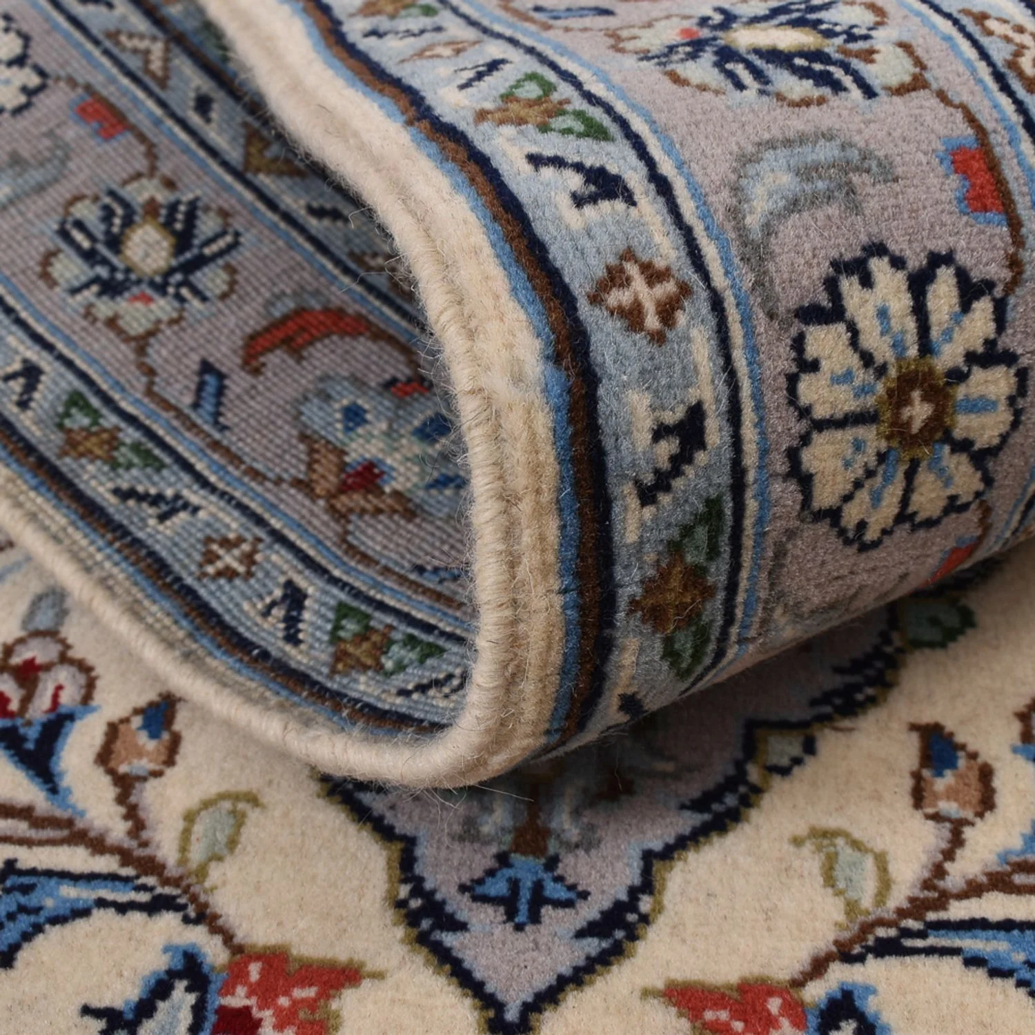 LĂ€ufer Perser - Keshan - 311 x 80 cm - beige - Image 4