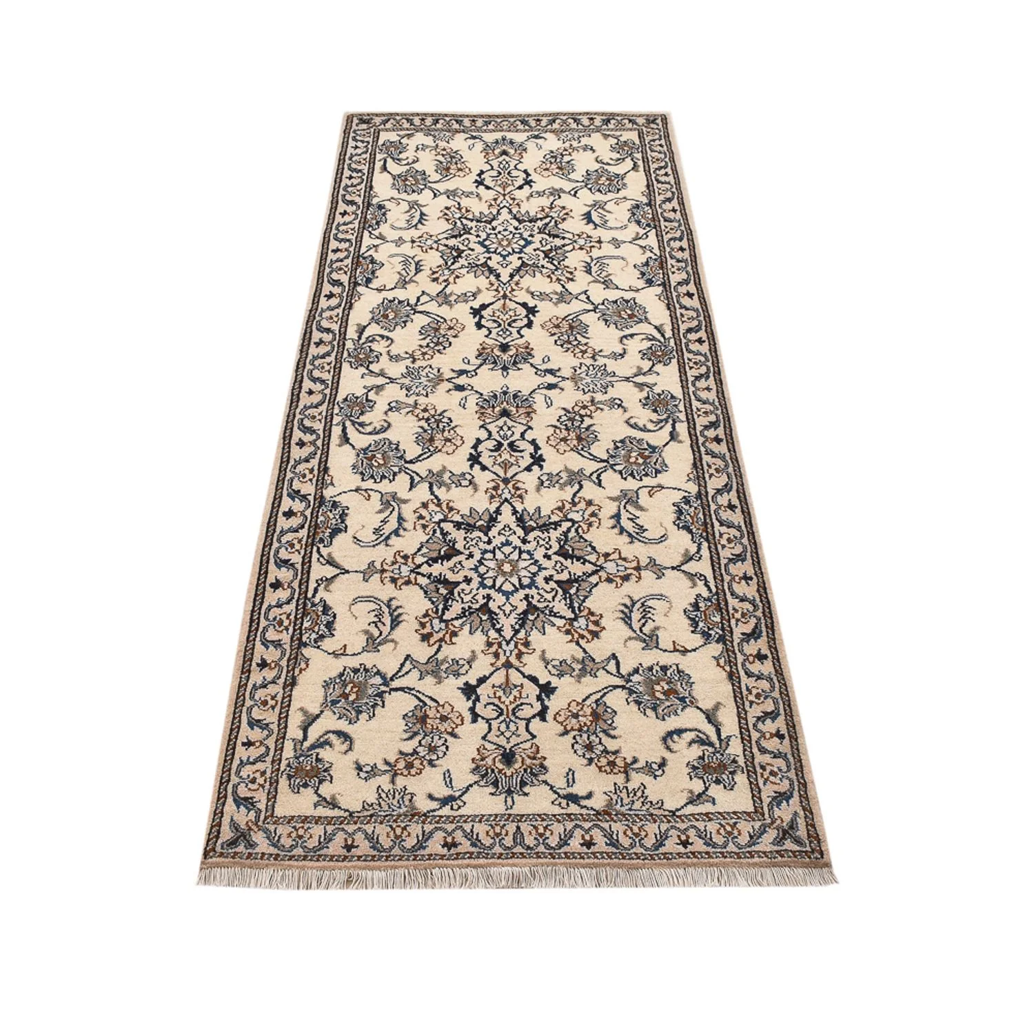 Läufer Perser - Nain - 205 x 79 cm - beige - Image 5