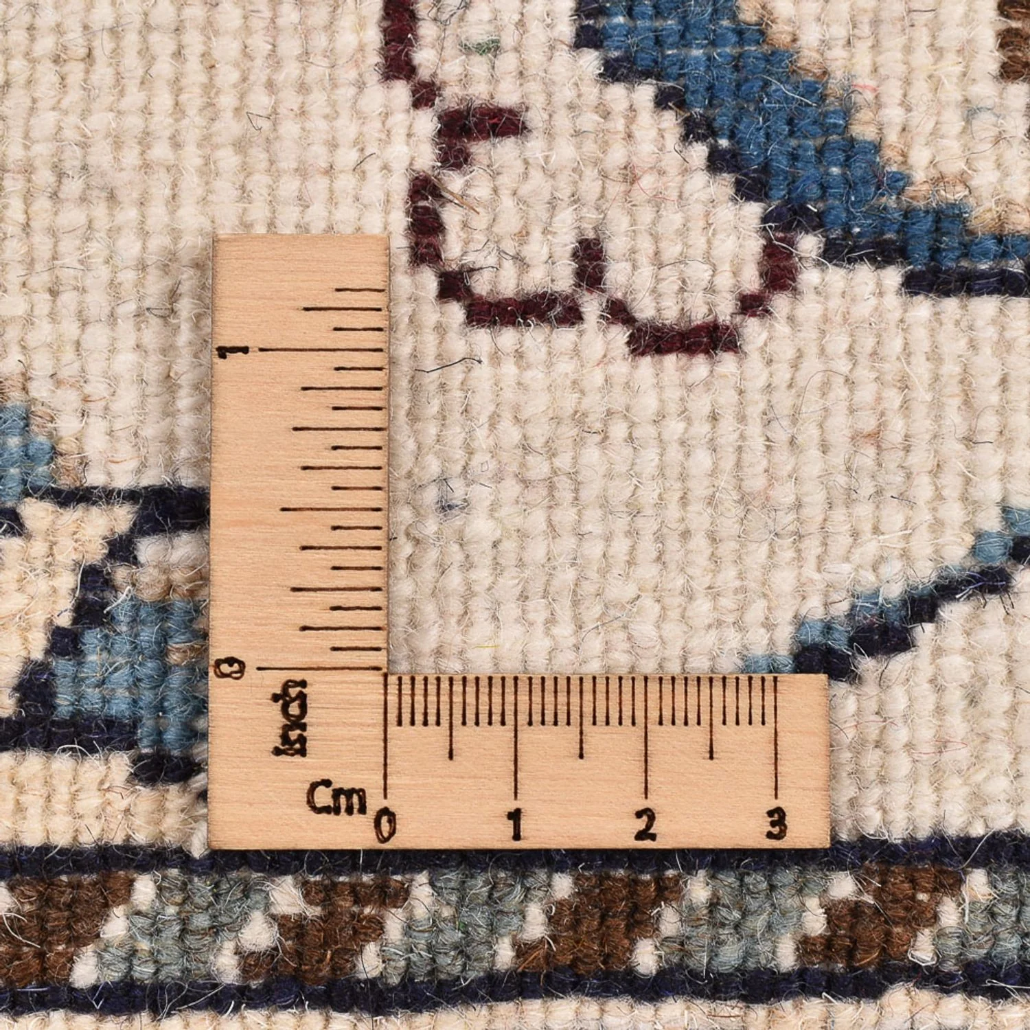 Läufer Perser - Nain - 289 x 77 cm - weiß - Image 6