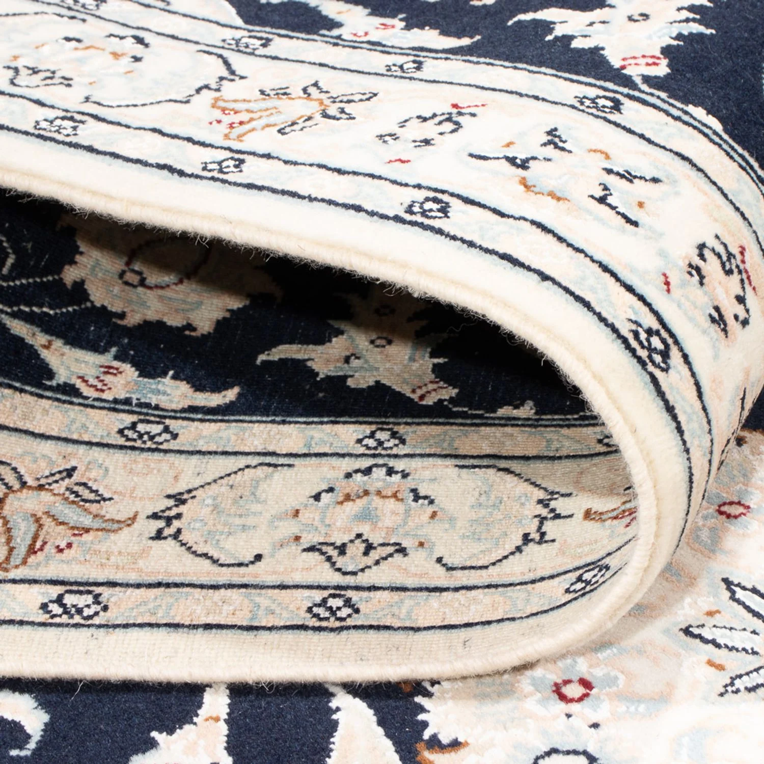 Läufer Perser - Nain - Premium - 302 x 80 cm - dunkelblau - Image 4