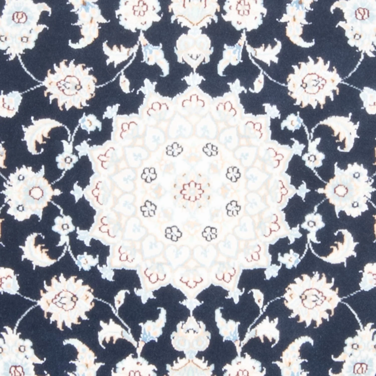 Läufer Perser - Nain - Royal - 197 x 80 cm - dunkelblau - Image 2