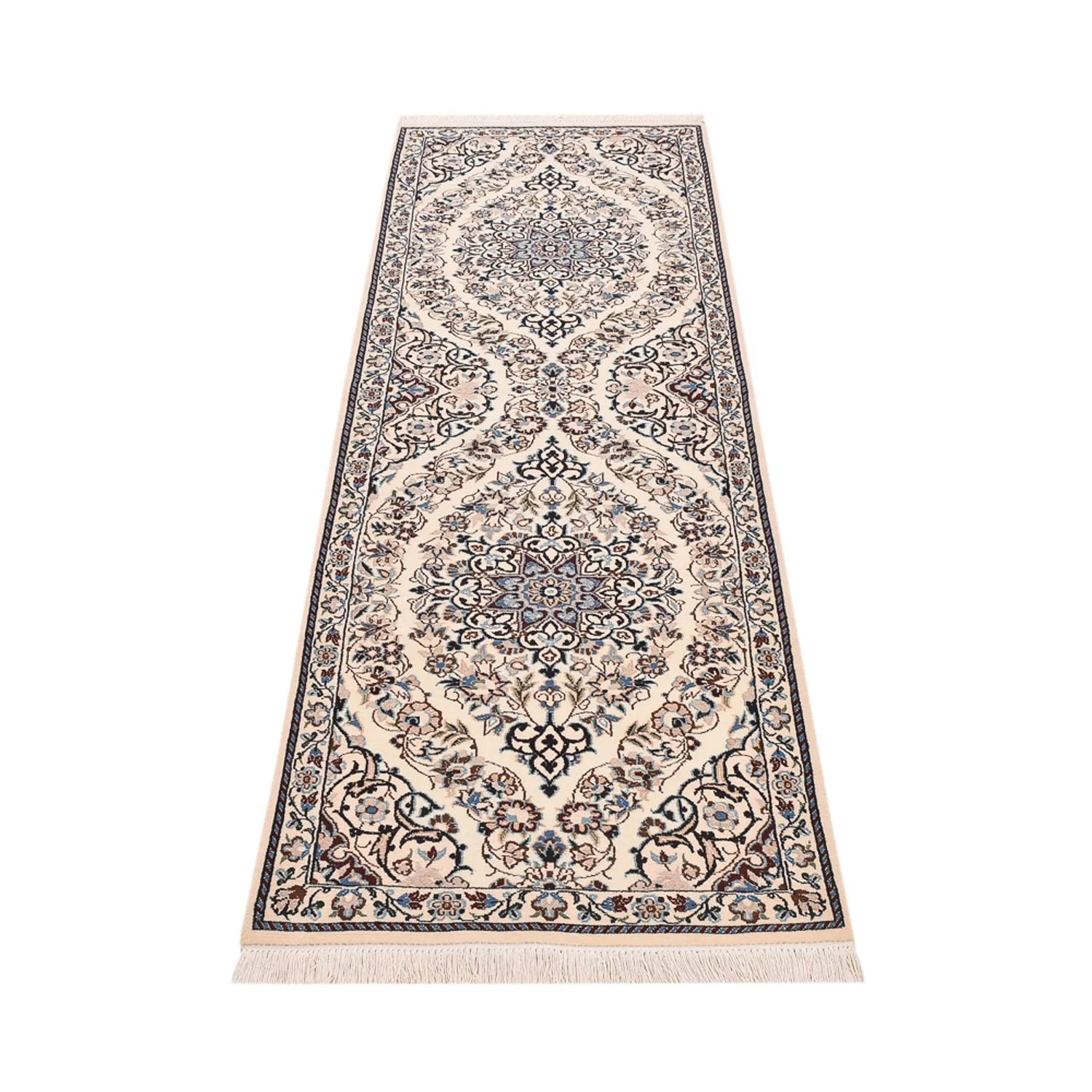 Läufer Perser - Nain - Royal - 230 x 70 cm - creme - Image 5