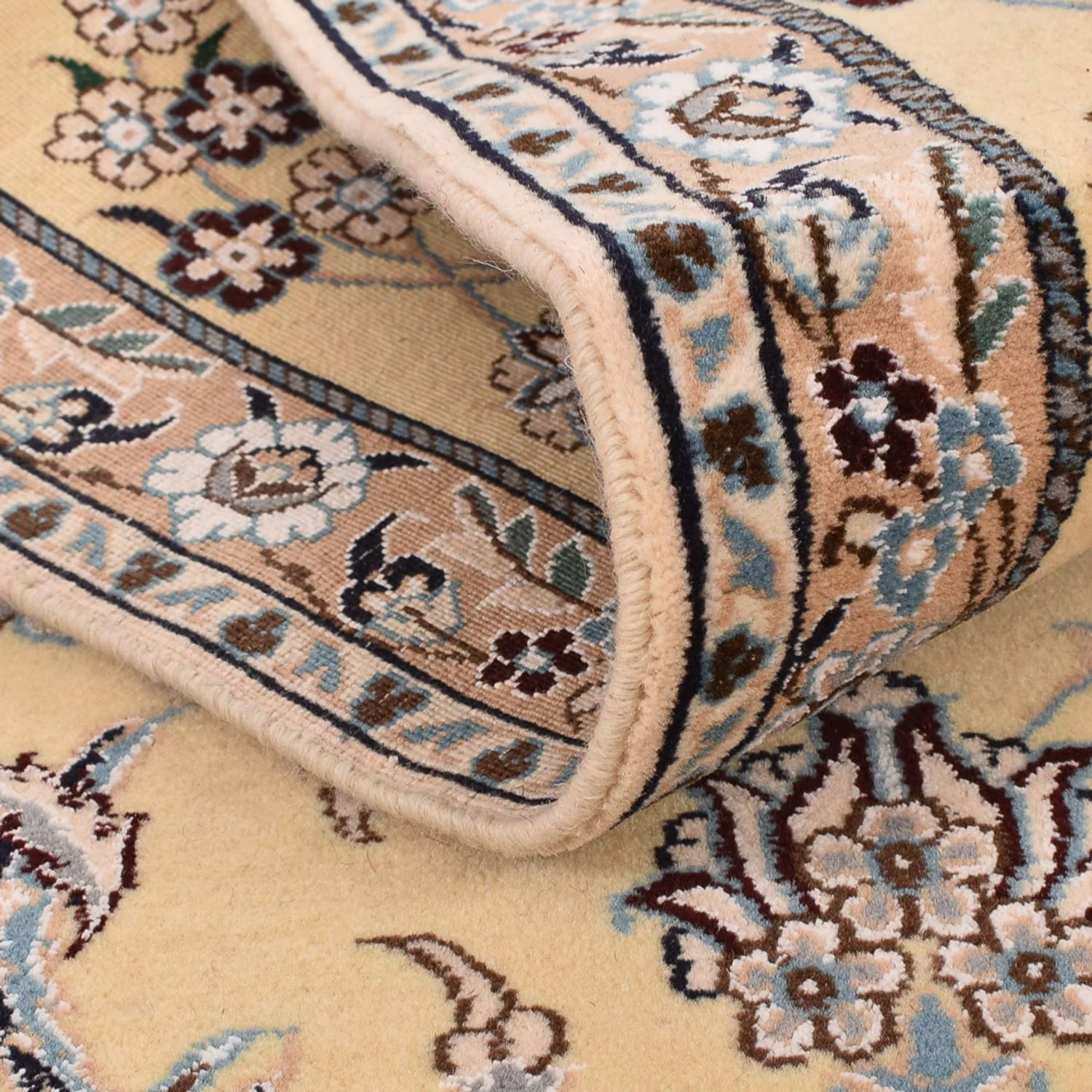 Läufer Perser - Nain - Royal - 269 x 88 cm - hellbeige - Image 4