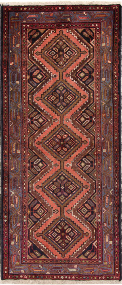 Läufer Perser - Nomadic - 180 x 80 cm - rost